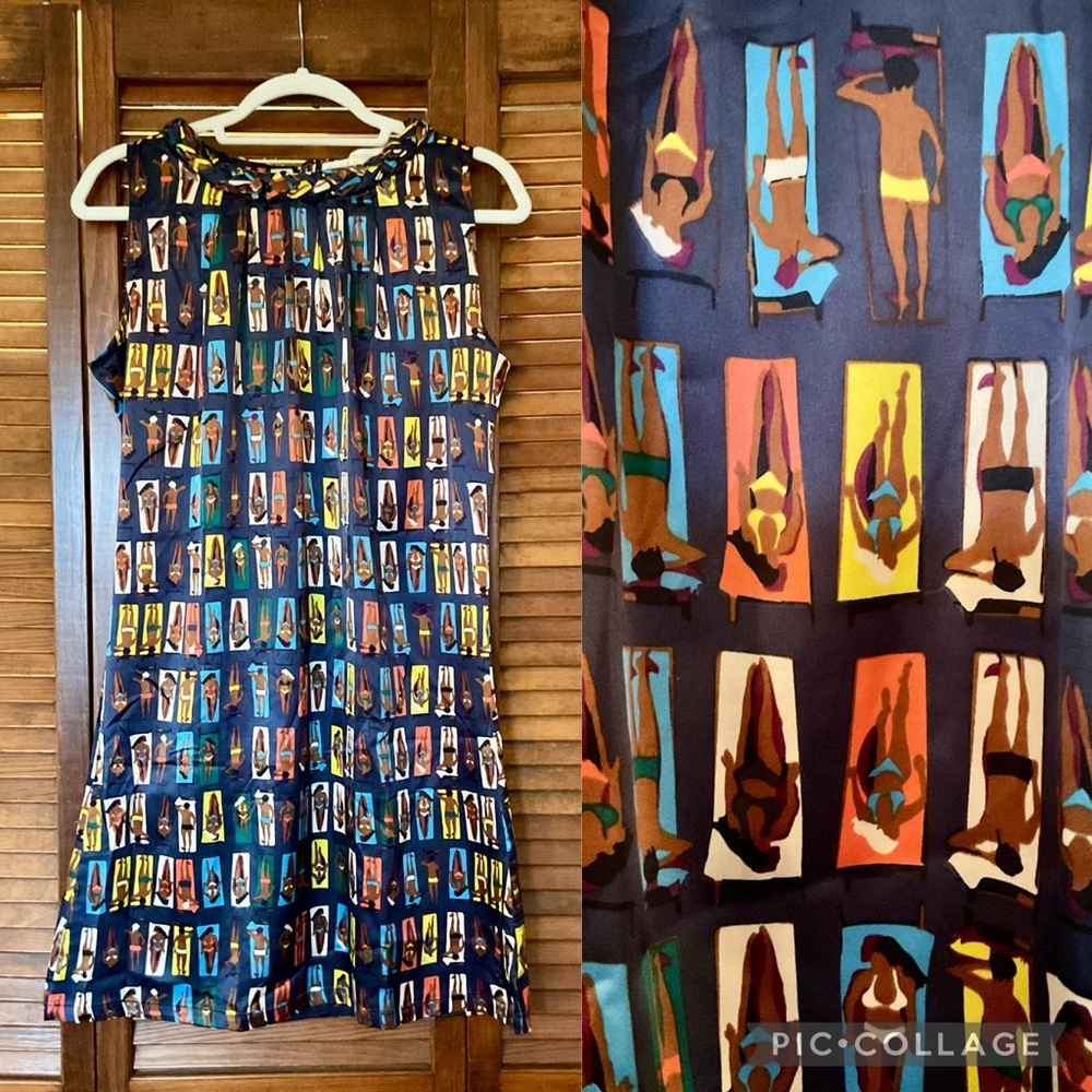 Tracy Negoshian sunbathers shift dress size medium.